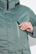HYPRAR Parka de exterior, impermeable, capucha, guateada