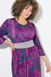 Leren strikceintuur, veloursleer, one-size-fits-all