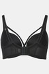 Reggiseno con ferretto, glitter, coppe morbide, nastri e coppa C-D