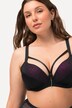 Reggiseno con ferretto, glitter, coppe morbide, nastri e coppa C-D