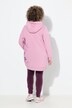 Hoodie, oversized, grassen, zakken, lange mouw, trui met capuchon