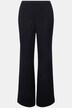 Pantalon de tailleur, fines rayures, taille confortable, jambe droite