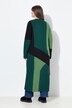 Long-Strickjacke, Struktur, V-Ausschnitt, Biobaumwolle