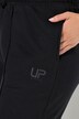 Joggingbroek, bies, wijde pijpen, elastische tailleband