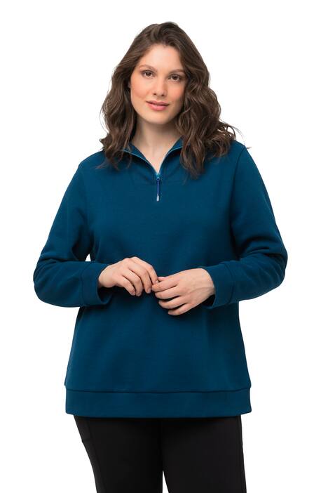 Troyer, stojáček, zip, dlouhé rukávy