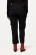 Cargo broek Mandy, wijde pijpen, comfortabele tailleband