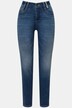 Slim-Jeans, 5-Pocket, Saum mit TurnUp, mit recyceltem Polyester