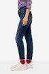 Slim-Jeans, 5-Pocket, Saum mit TurnUp, mit recyceltem Polyester