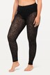 Leggings, mesh, leomønster