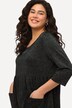 Metallic Sparkle Empire Knit Tunic