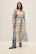 Chiffon maxi-jurk