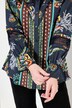 Bluse, Spitze, Rüschen, V-Ausschnitt, Langarm