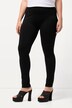 Pantalon Sarah, jambe slim, bas de jambe zippé, taille élastique