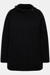 jumper, regular fit, ståkrave, lynlås lukning, lange ærmer