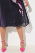 Short Sleeve V-Neck Layered Floral Graphic Dress