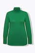 Pullover, col, sierknopen, lange mouwen