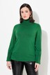 Pullover, col, sierknopen, lange mouwen