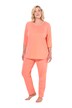 Pyžamo, puntíky, kulatý výstřih, 3/4 rukávy