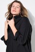 Chemisier oversized à patte de boutonnage et col de chemise