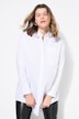 Shirtblouse, oversized, knoopsluiting, overhemdkraag