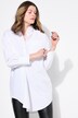 Shirtblouse, oversized, knoopsluiting, overhemdkraag