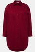 Chemisier oversized à patte de boutonnage et col de chemise