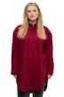 Košilová halenka, oversize, knoflíková léga, límeček