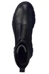Kožené kotníkové boty, Tamaris Comfort, zip, šířka H
