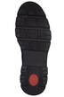 Kožené kotníkové boty, Tamaris Comfort, zip, šířka H