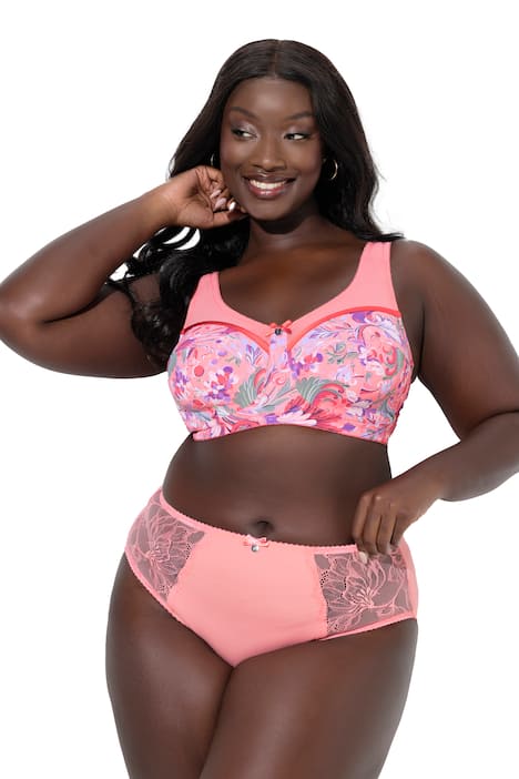 Midi kalhotky, mikrovlákno, postranní krajka