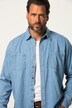 Jeanshemd, Langarm, Kentkragen, Modern Fit, bis 8 XL