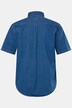 Denim shirt, denim, halflange mouwen, Modern Fit, kent-kraag, tot maat 8XL