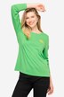 T-shirt, ronde hals, lange mouw, ECOTEX