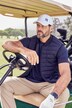 Gilet matelassé JAY-PI spécial golf. Col esprit blouson teddy américain.