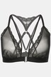 Bralette con mesh e chiusura anteriore