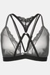 Bralette con mesh e chiusura anteriore