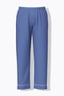 Pyjama, fraaie paspels, V-hals, lange mouwen