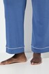 Pyjama, fraaie paspels, V-hals, lange mouwen