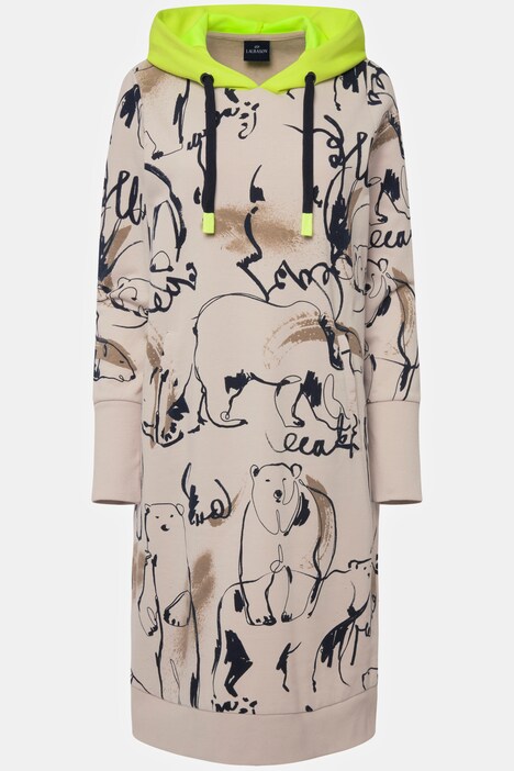 Sweatjurk, all-over print