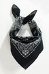 Bandana, Paisleymuster, quadratisch, Tuch