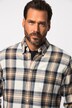 JAY-PI Trekking-Karohemd, Outdoor, Langarm, Buttondown-Kragen, Modern Fit
