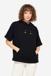 Sweat-slipover, vaffeljacquard, hætte, kængurulomme, OEKO-TEX