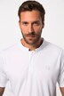 JAY-PI Henley, tennis, short sleeve, QuickDry, round neck, button placket