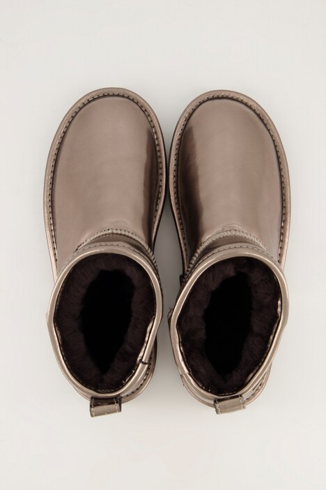 Axelda Lammfell-Boots, wasserabweisend, Weite H