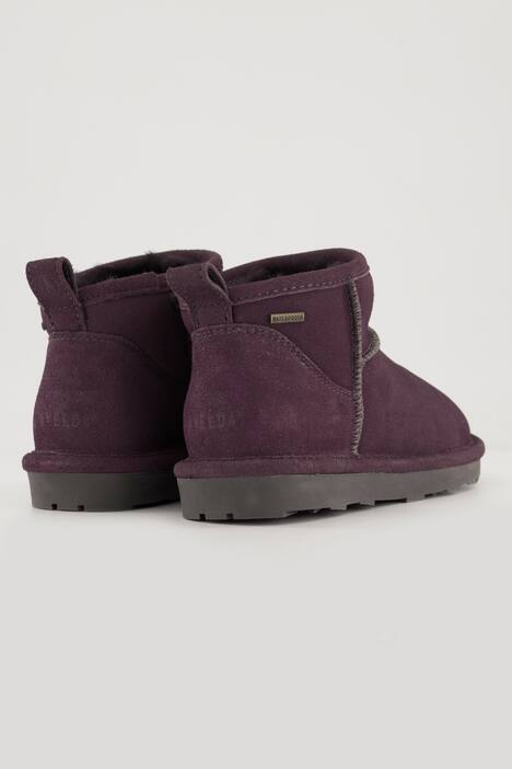 Axelda boots met lamsvacht, waterafstotend, wijdte H