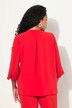 Tuniek, acetaat, tuniekhals, stolpplooi, 3/4-mouw