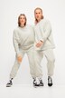 Teplákové kalhoty, široké nohavice, elastický pas, unisex