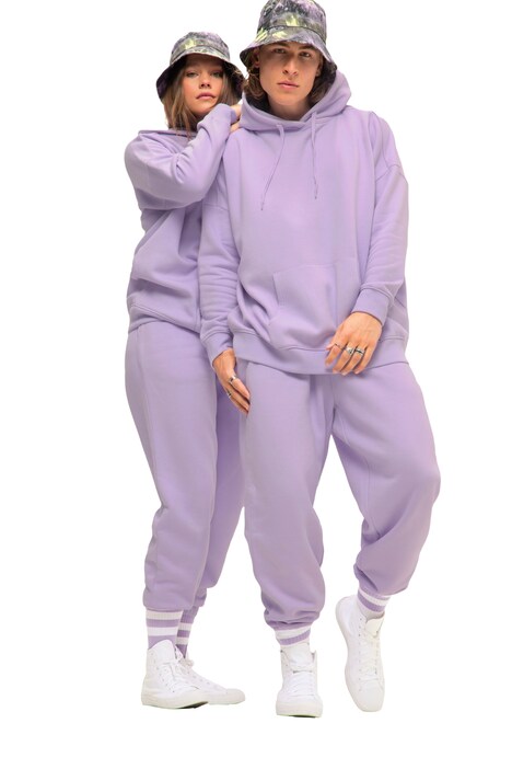 Teplákové kalhoty, široké nohavice, elastický pas, unisex