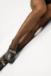 Strumpfhose, goldenes Glitzer-Muster, 20 den