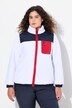 Color Block Teddy Fleece Jacket